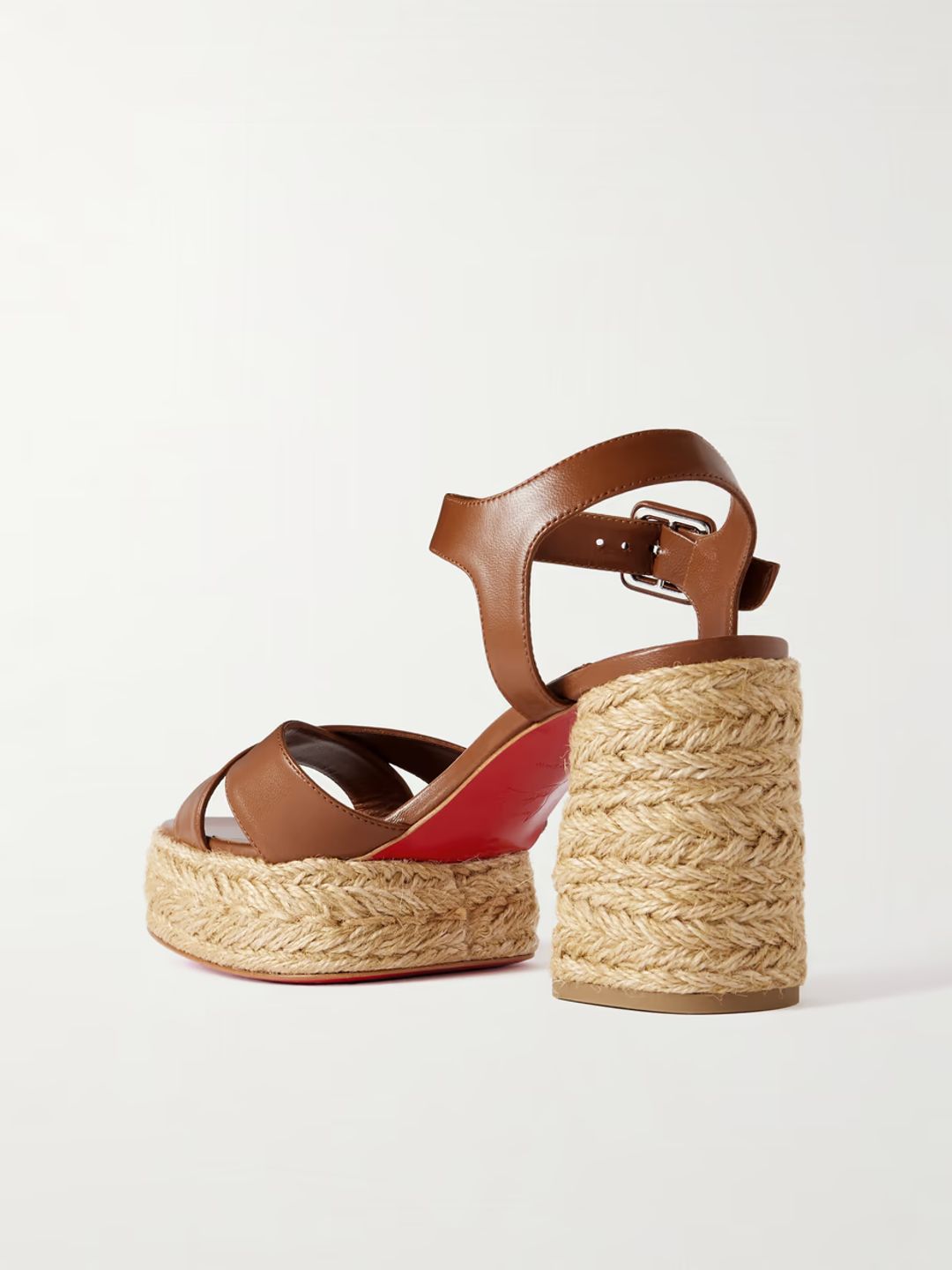 Calakala 85 leather espadrille platform sandals #3