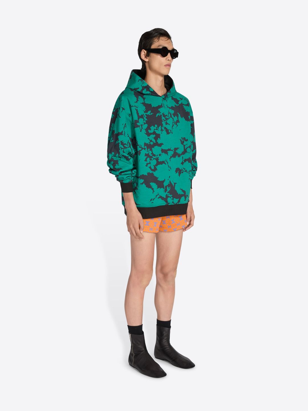 Reversible cotton hoodie #3