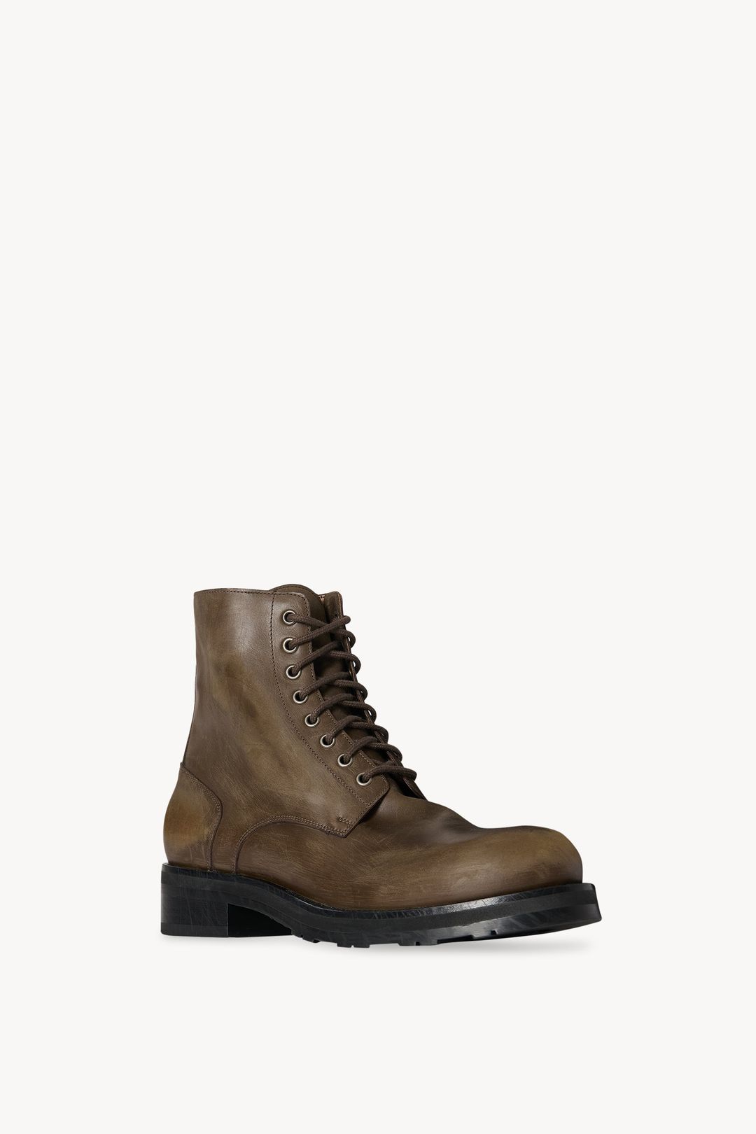 Lug Sole Lace Up Boot
