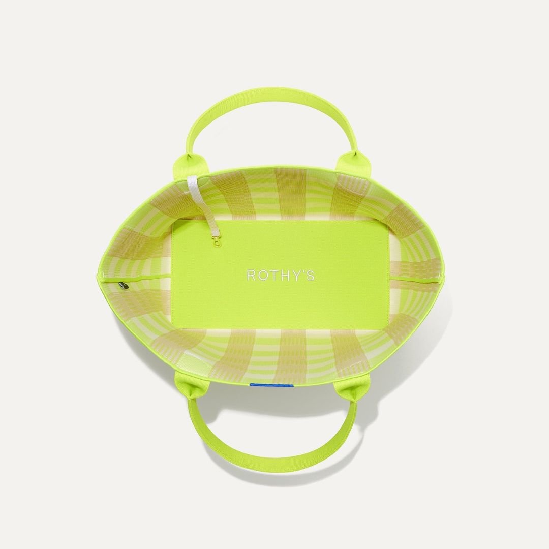 The Lightweight Tote - Citrus Gingham #6