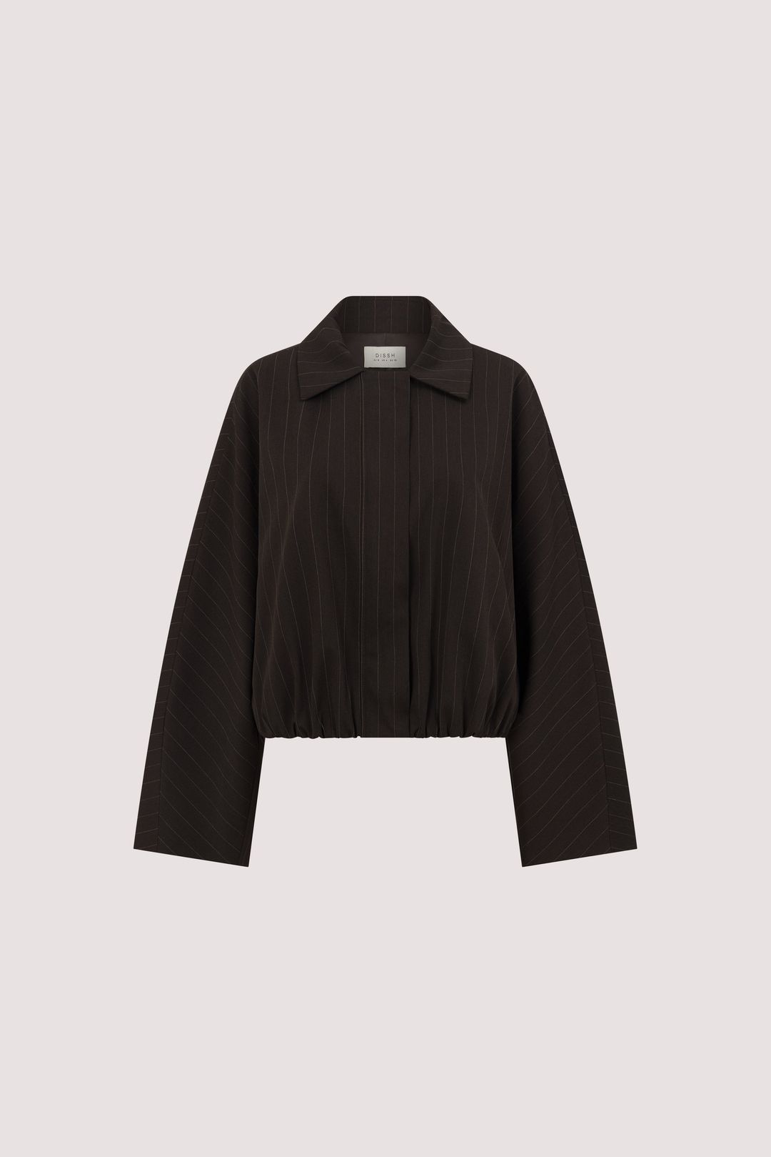 SIAN PEAT PINSTRIPE BOMBER JACKET #8