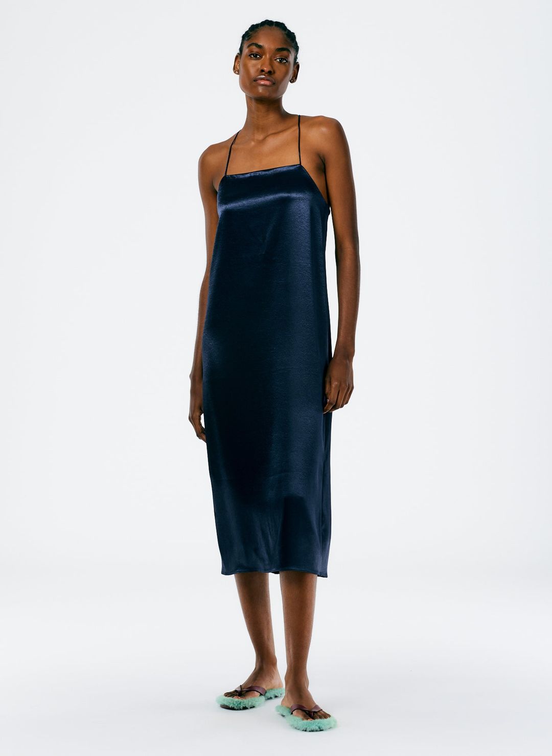 Summer Satin Slip Dress