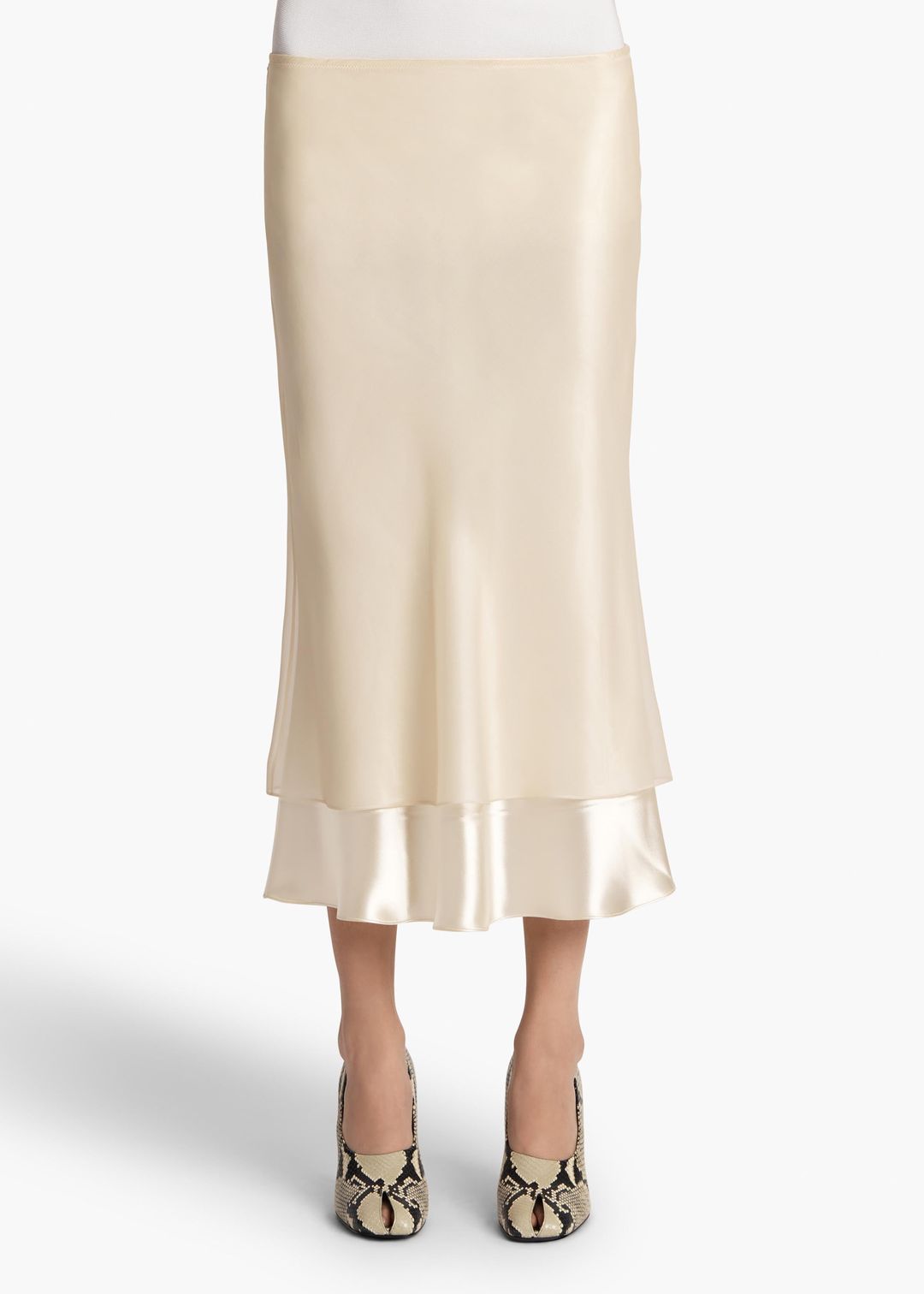 Monina Skirt in Cream #3
