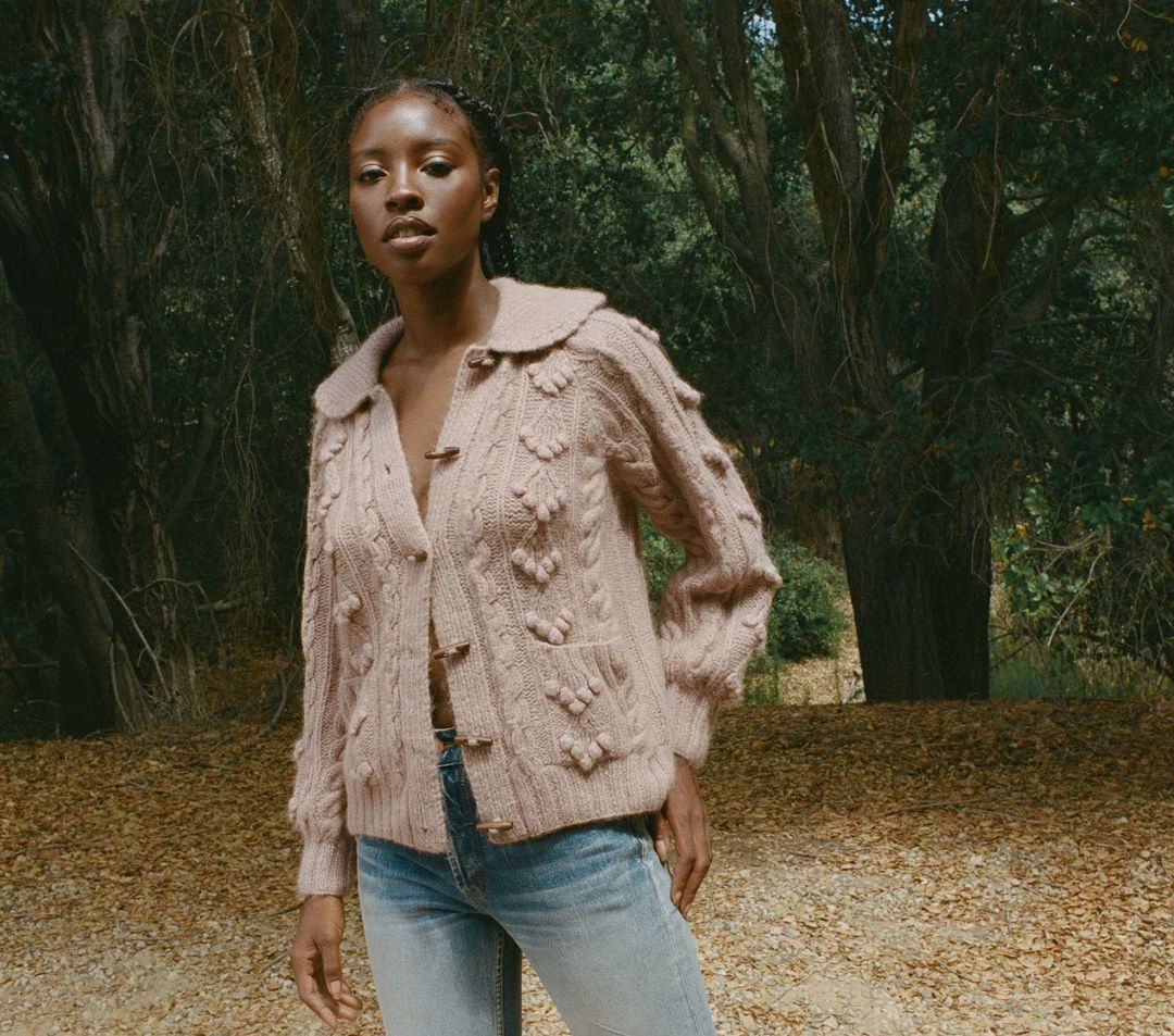 RIVE CARDIGAN -- CLAY #3