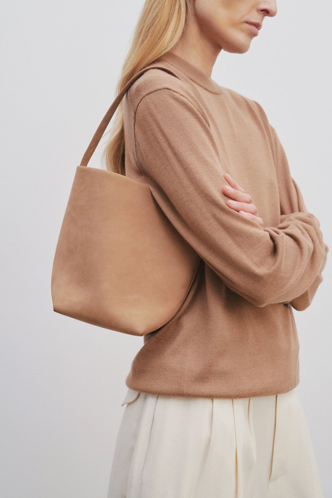 Small N/S Park Tote in Nubuck #5