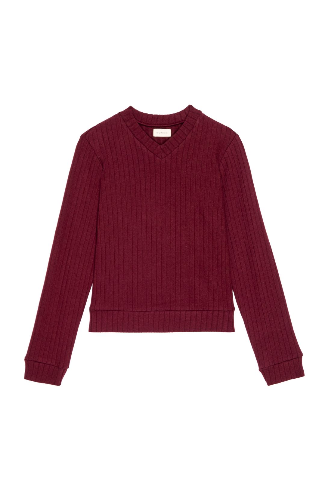 The Sweater Rib V-Neck