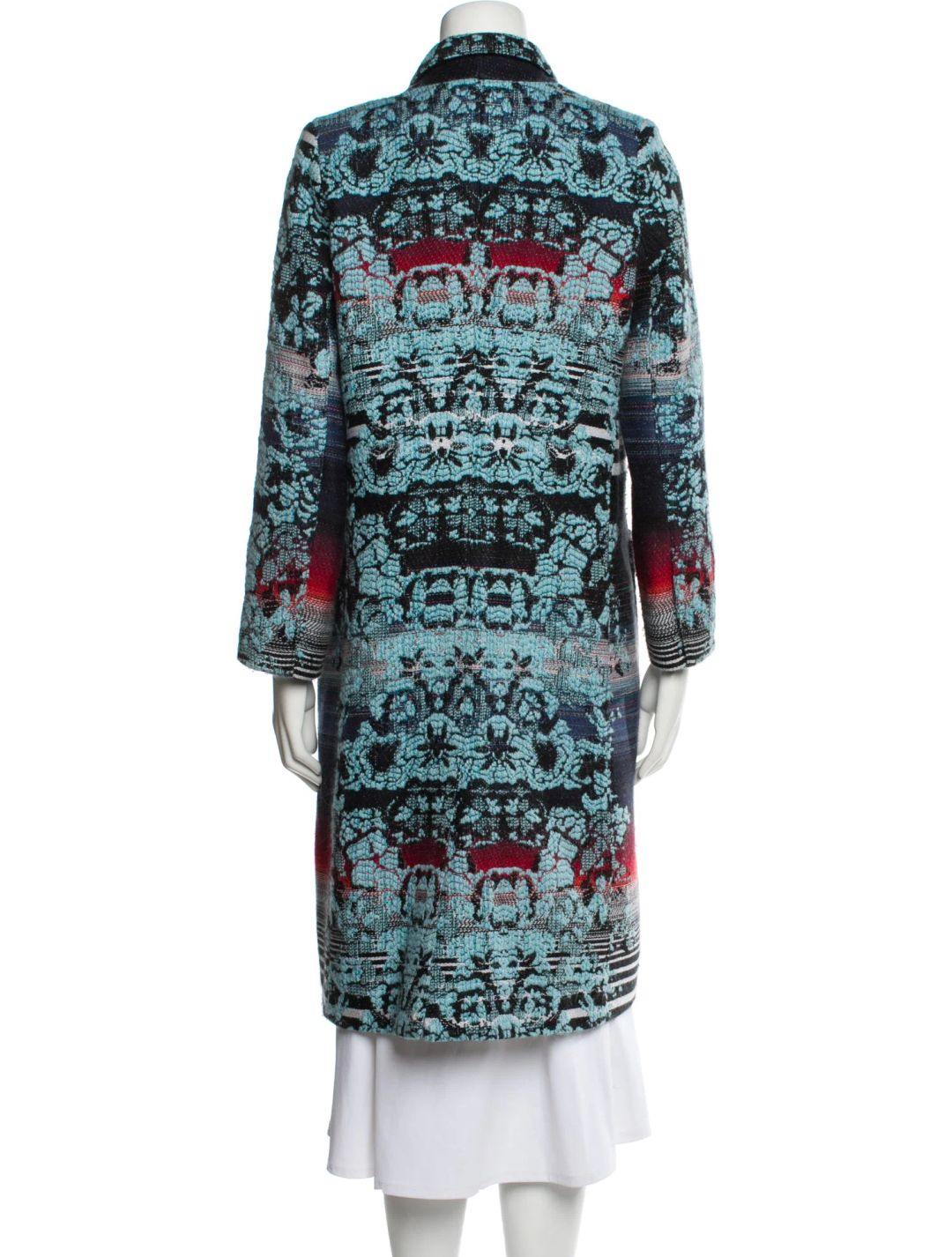 Textured tweed coat #3