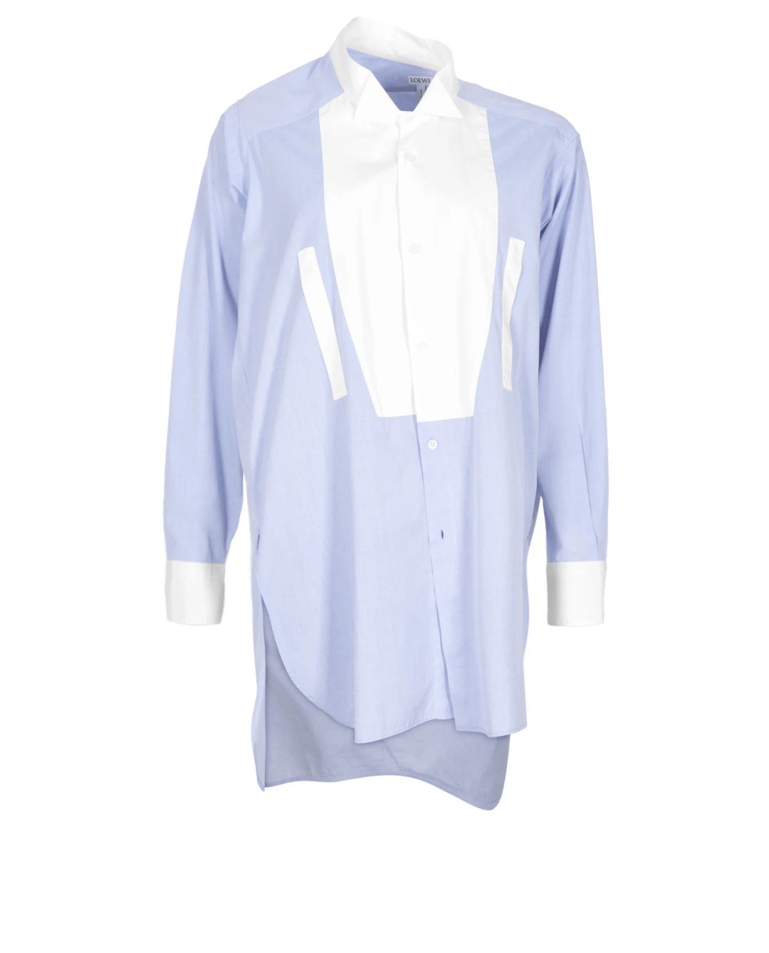Asymmetric Oversized Stripe Shirt