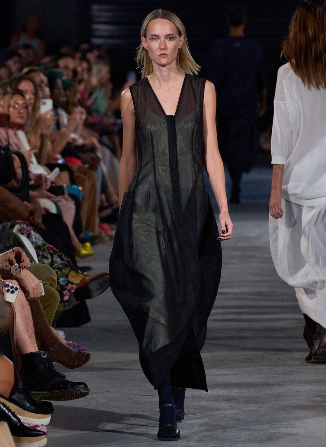 Starch Cotton Organza Dress #2