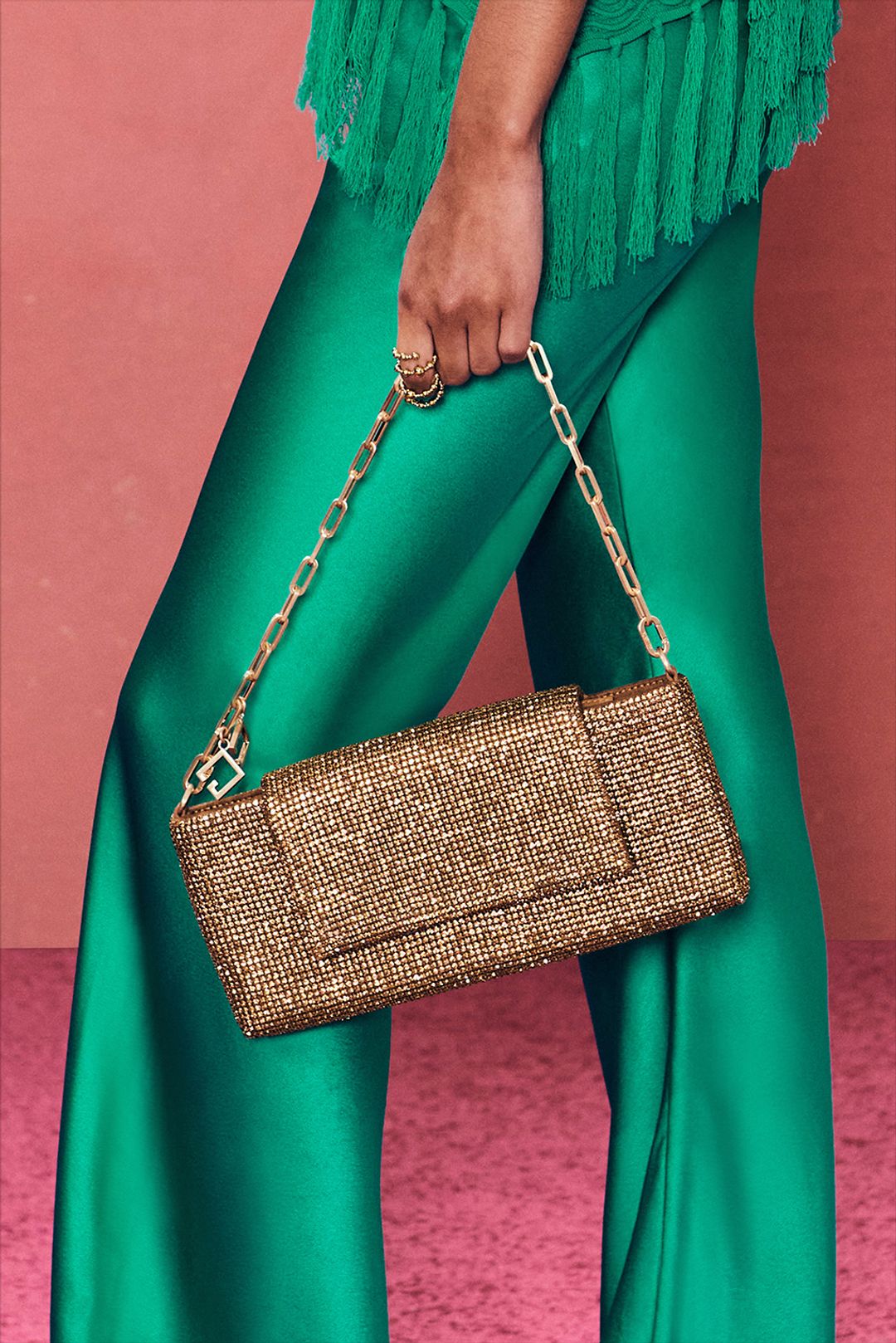 MIRAI SHOULDER BAG - CHAMPAGNE #3