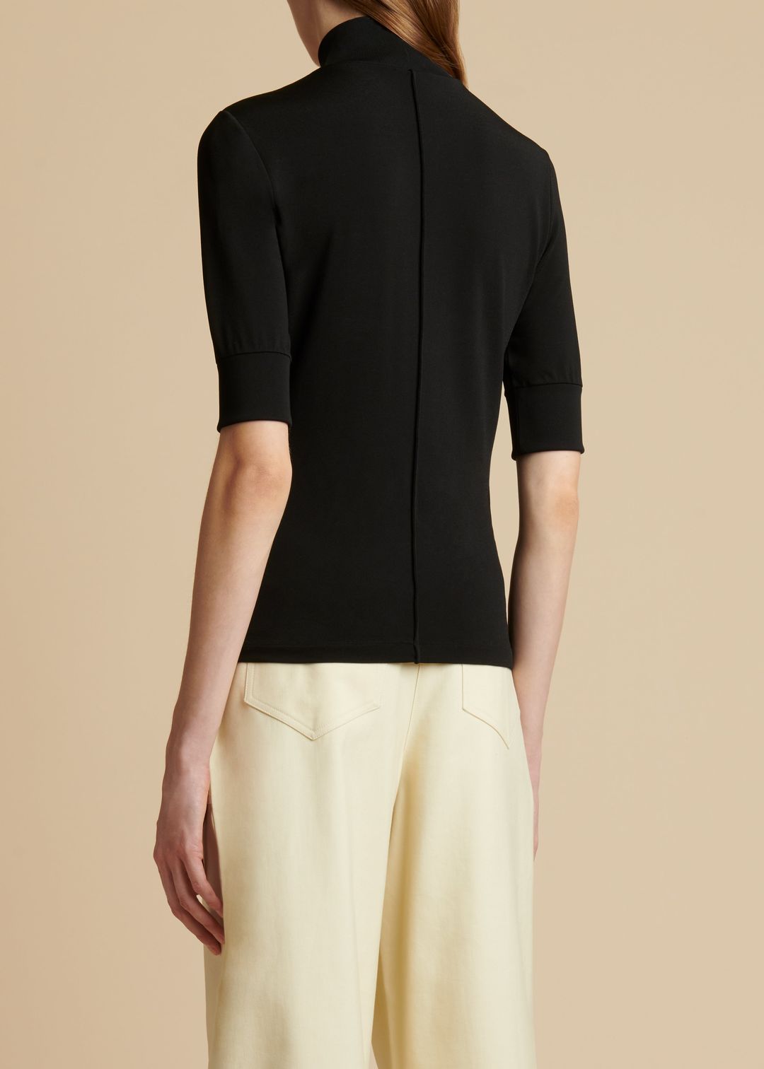 The Viola Top in Black #6
