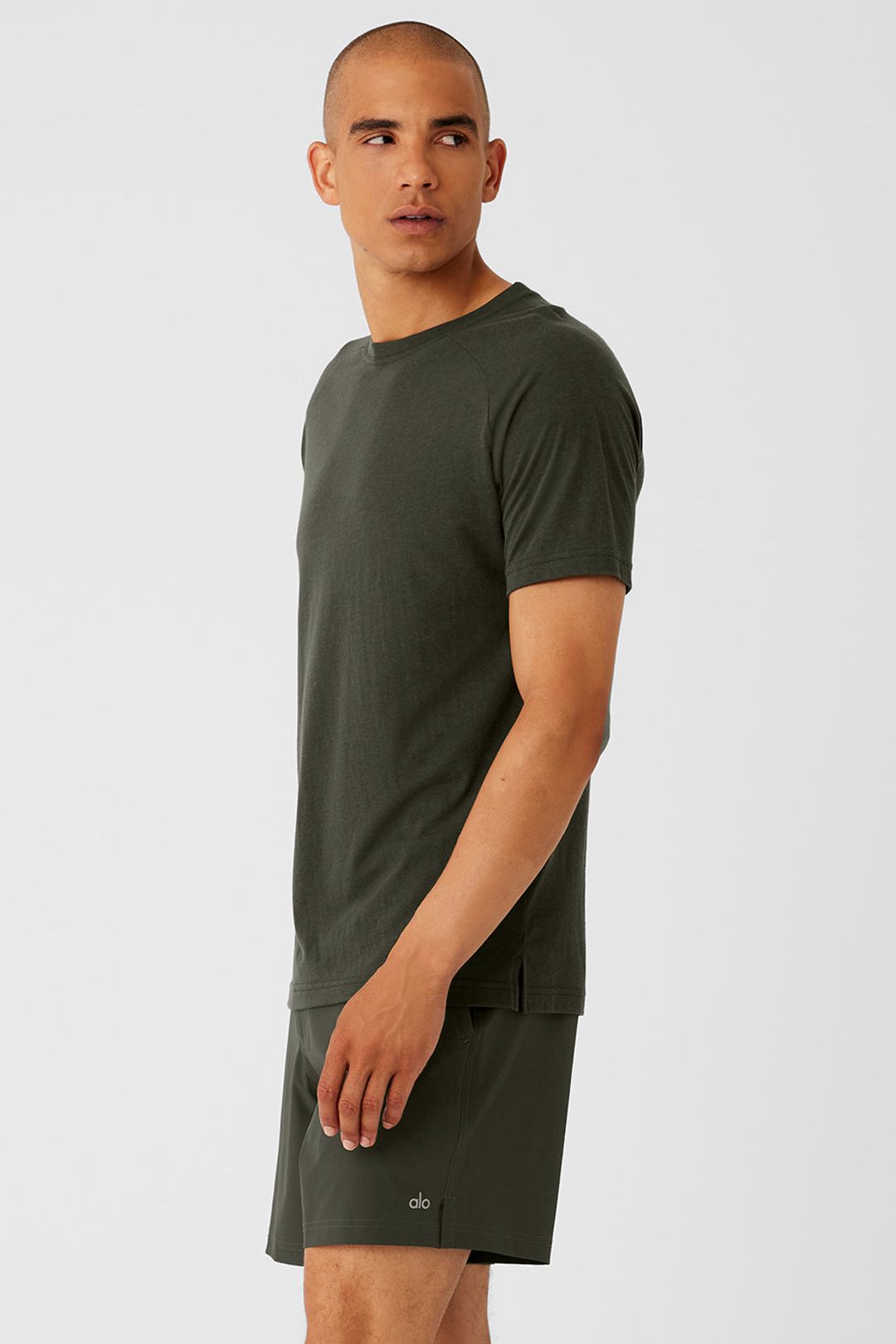 The Triumph Crew Neck Tee - Stealth Green #3
