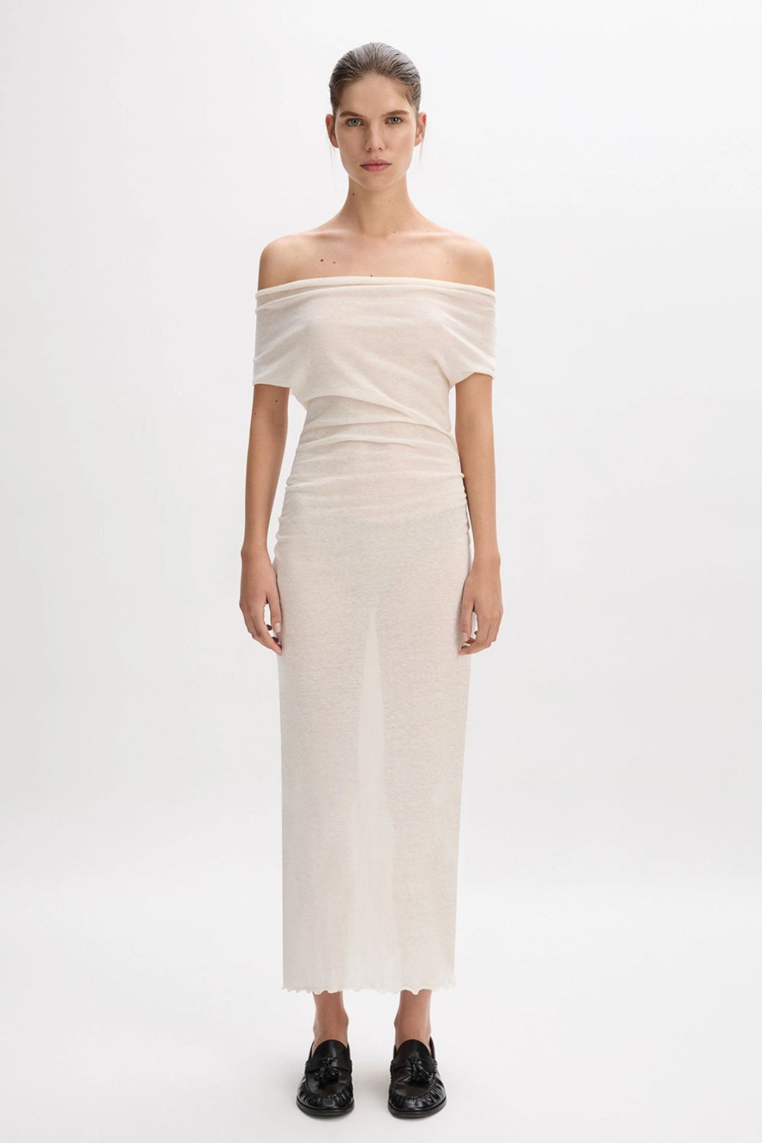 Cotton Cashmere Glove Dress #5