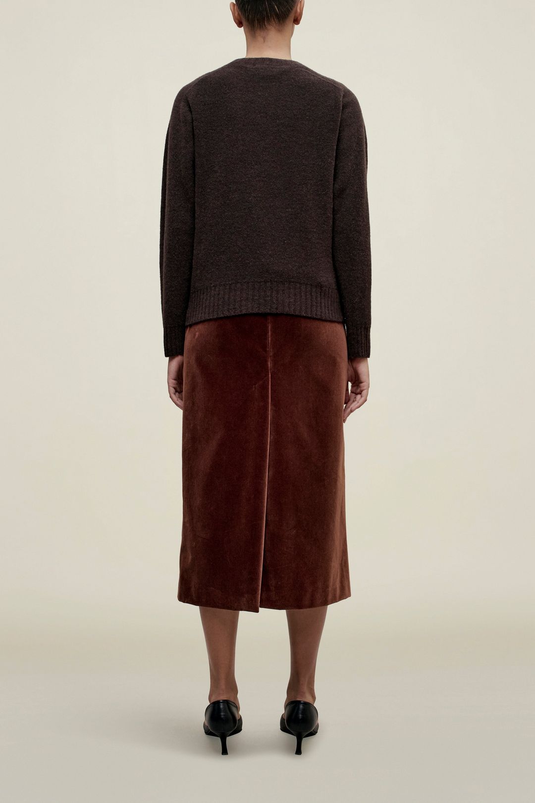 Nina Seamless Crewneck in Cashmere Wool #5