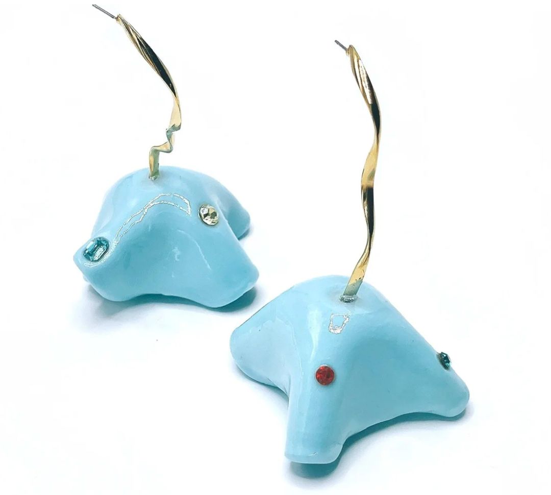 Tissue Drop Earrings