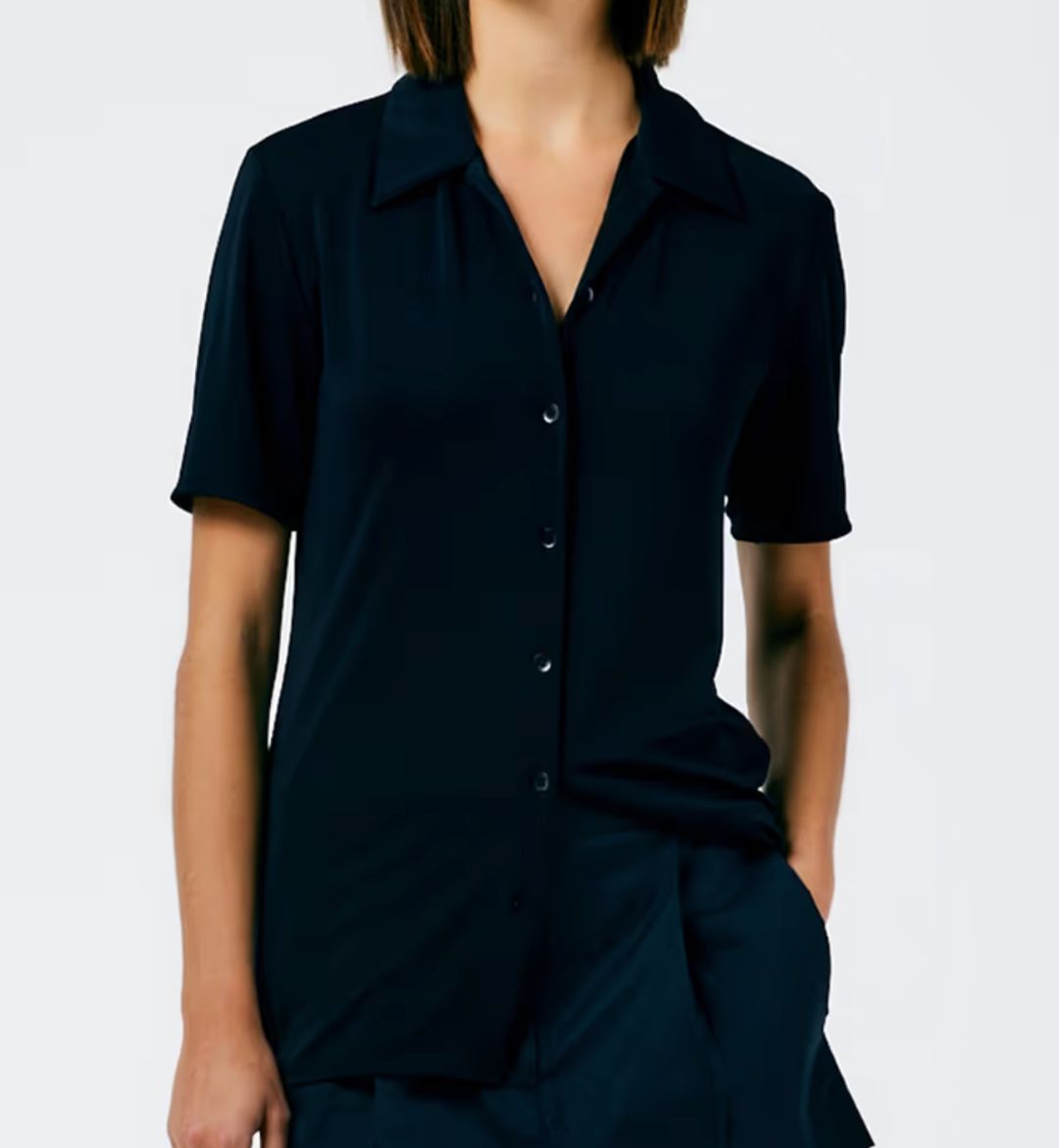 Harlow Jersey Slim Short Sleeve Shirt