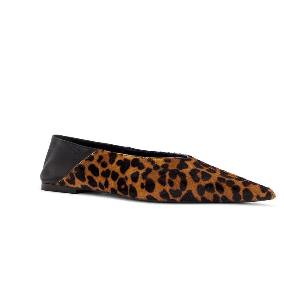 Nour Leopard Print Mule