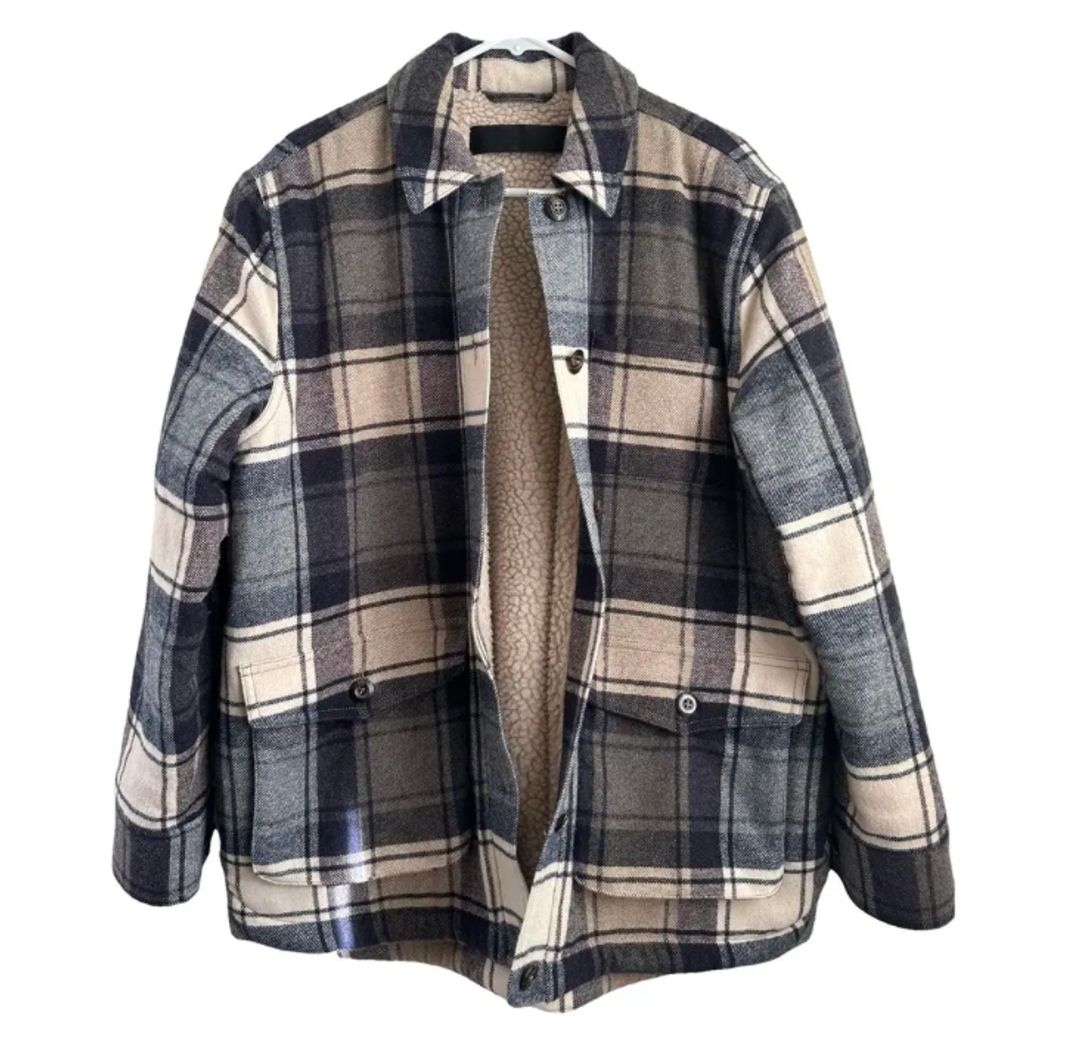 Jenni Kayne Shearling-Lined Farmhouse Jacket