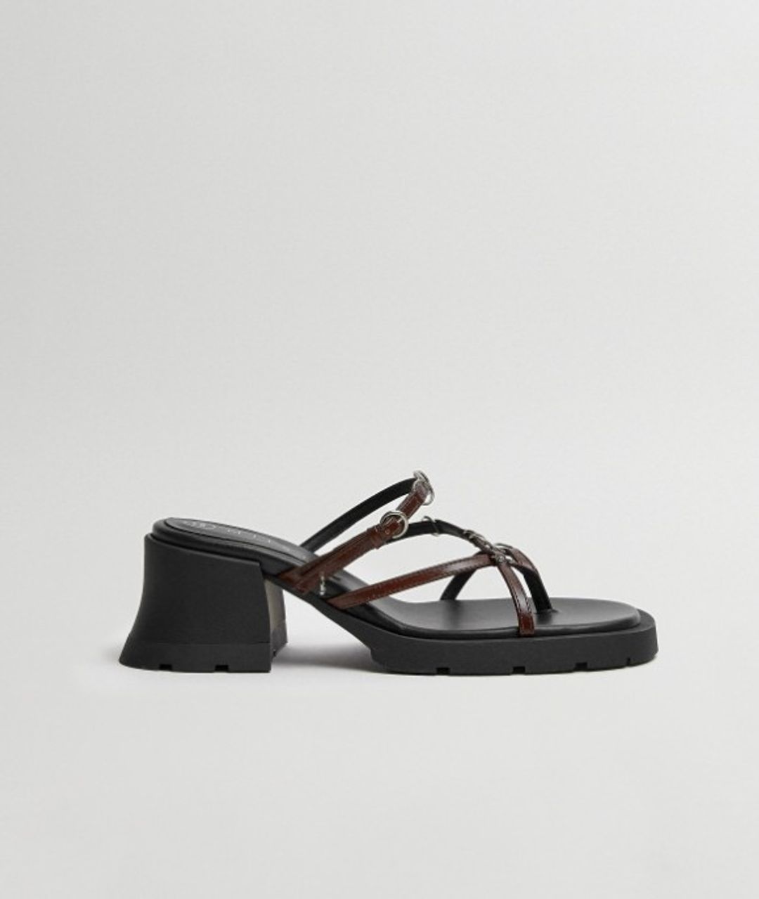 Jaslene Sandals - Brown Leather