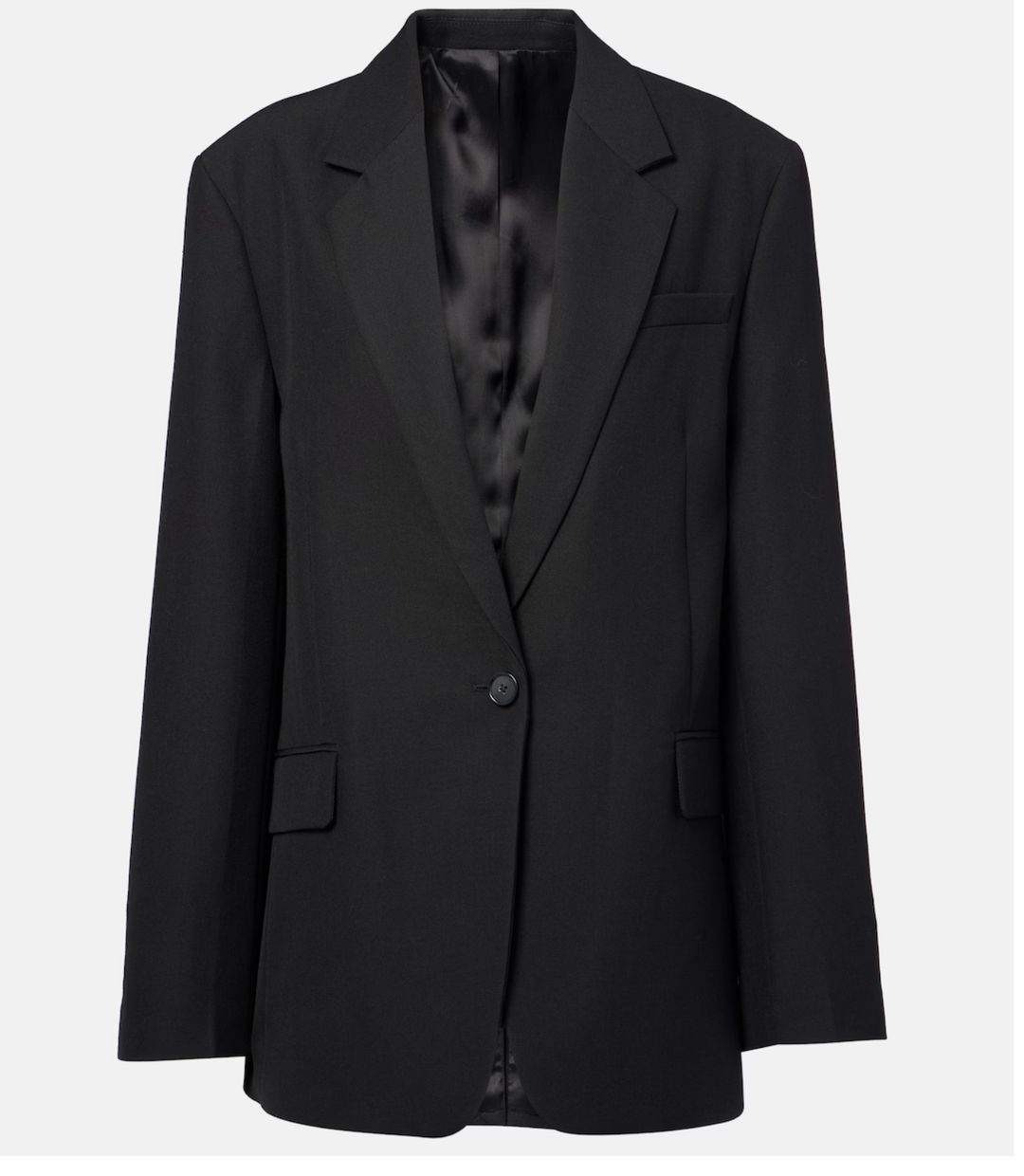 Single Breasted Blazer Black