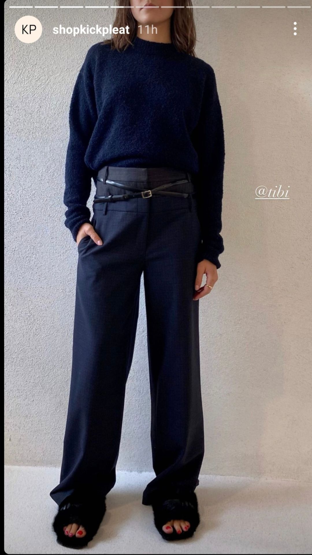 Norris Suiting Double Waisted Trouser