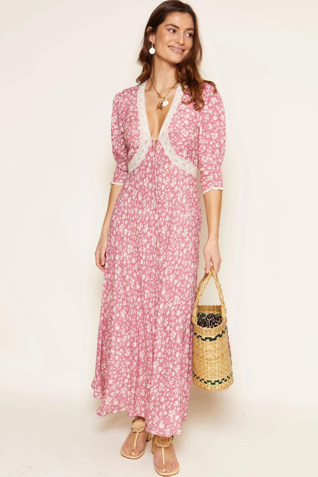 Amina - Amelie Floral Pink