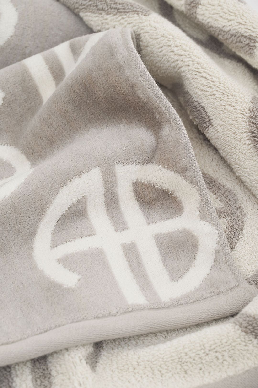 Bahia Towel - Lavender Monogram Print #6