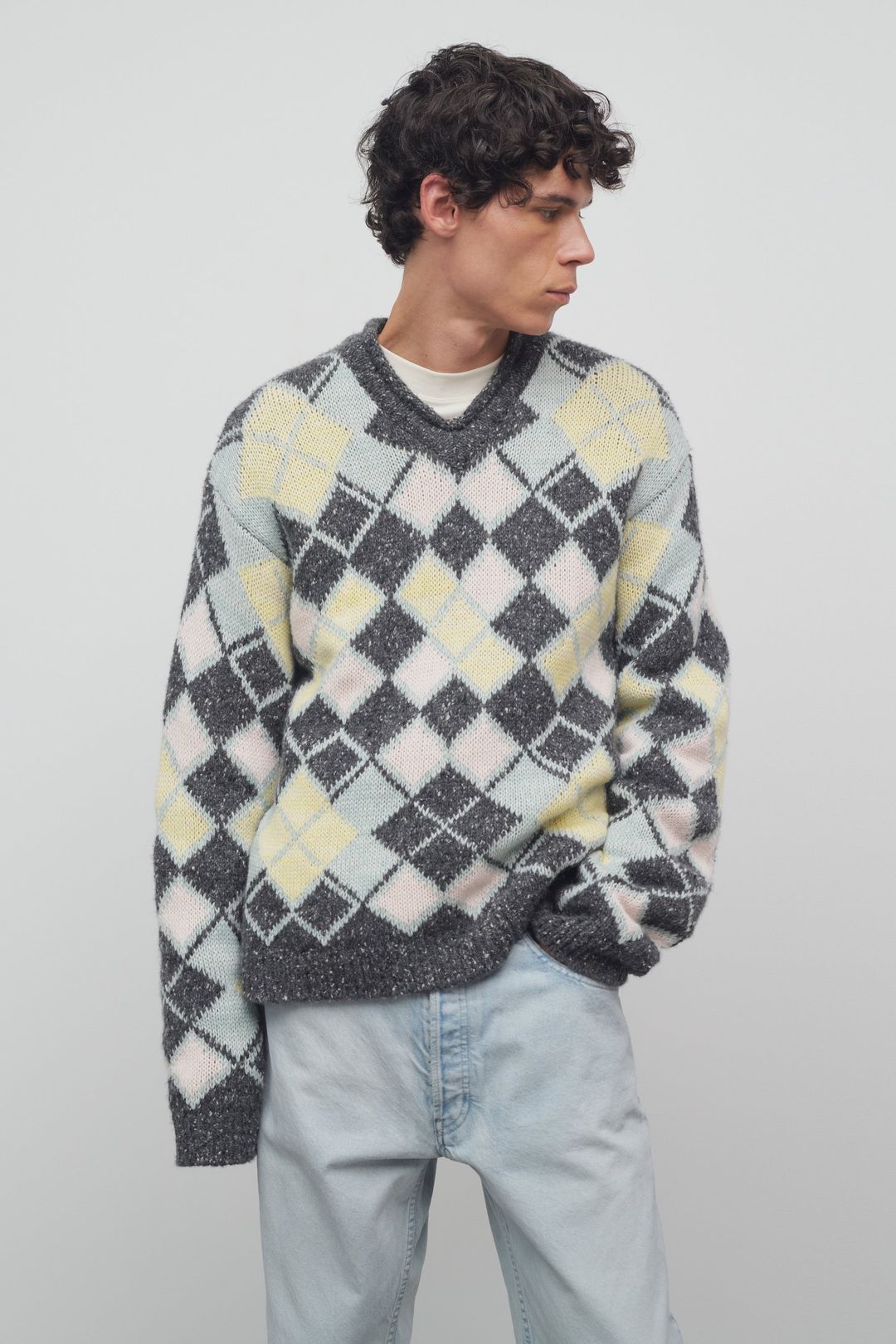 Edoardo Sweater in Cashmere and Polyamide #3
