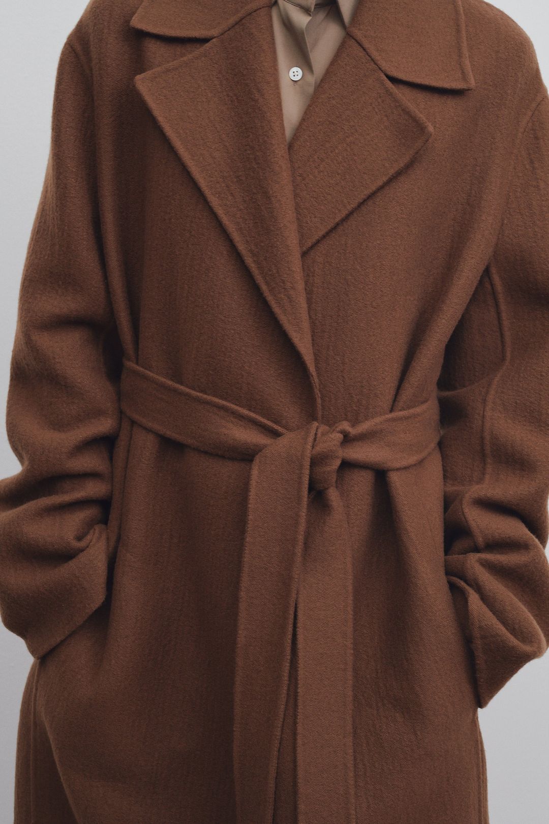 Malika Coat in Cashmere and Wool #5