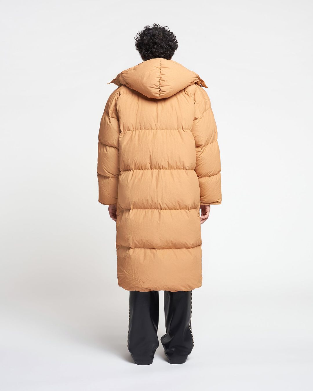 Riva - Tech Poplin Puffer Coat - Biscuit #3