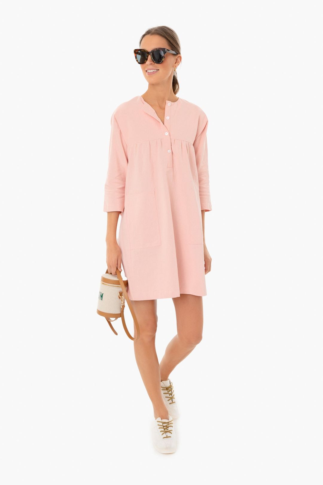Peach Fallon Dress