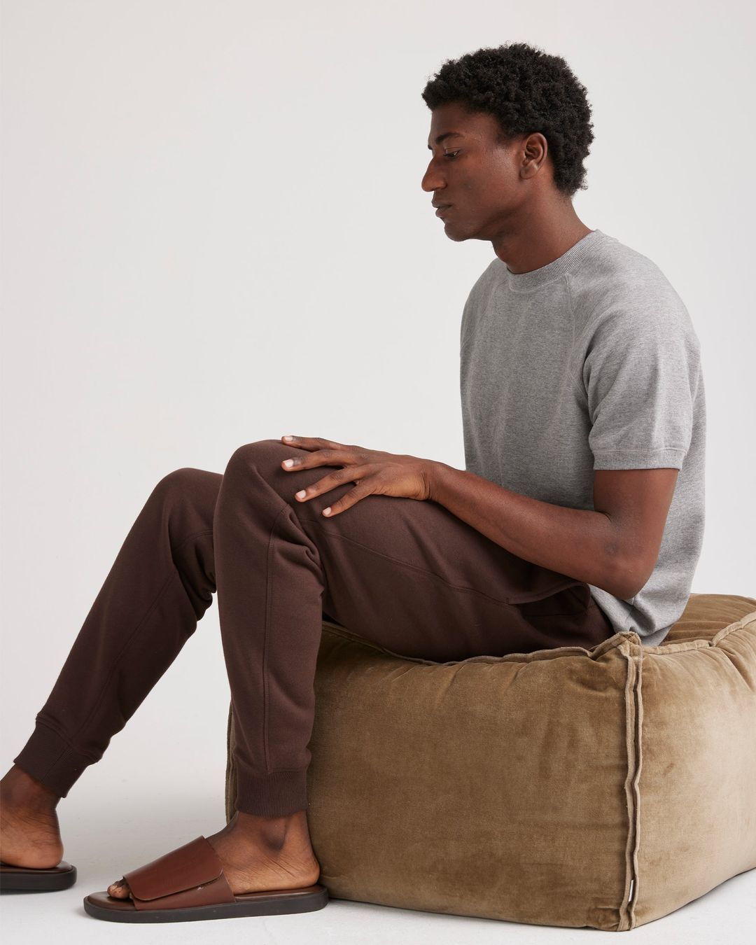 Men's Recycled Fleece Tapered Sweatpant #44