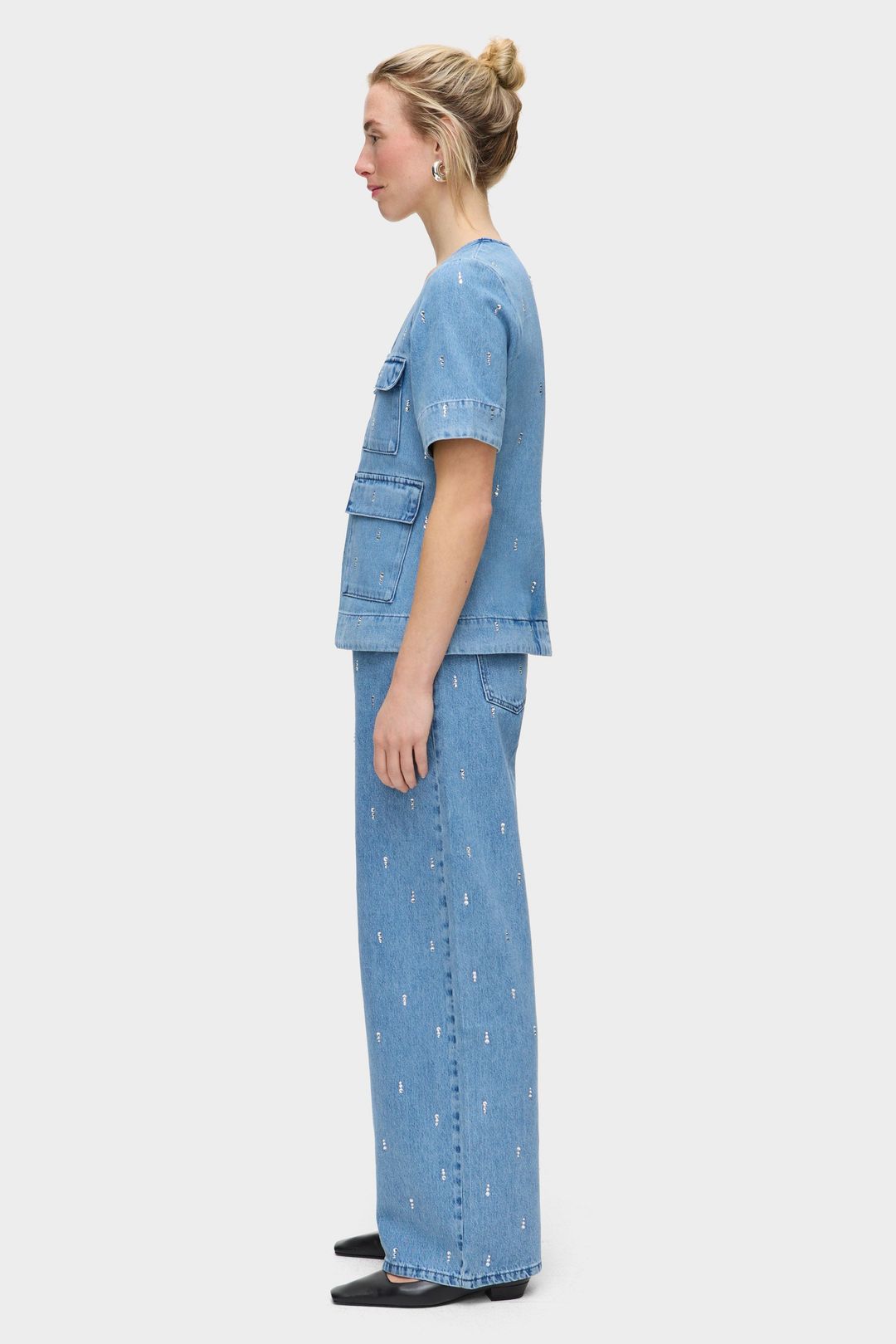 Chico Diamante Denim Top #3
