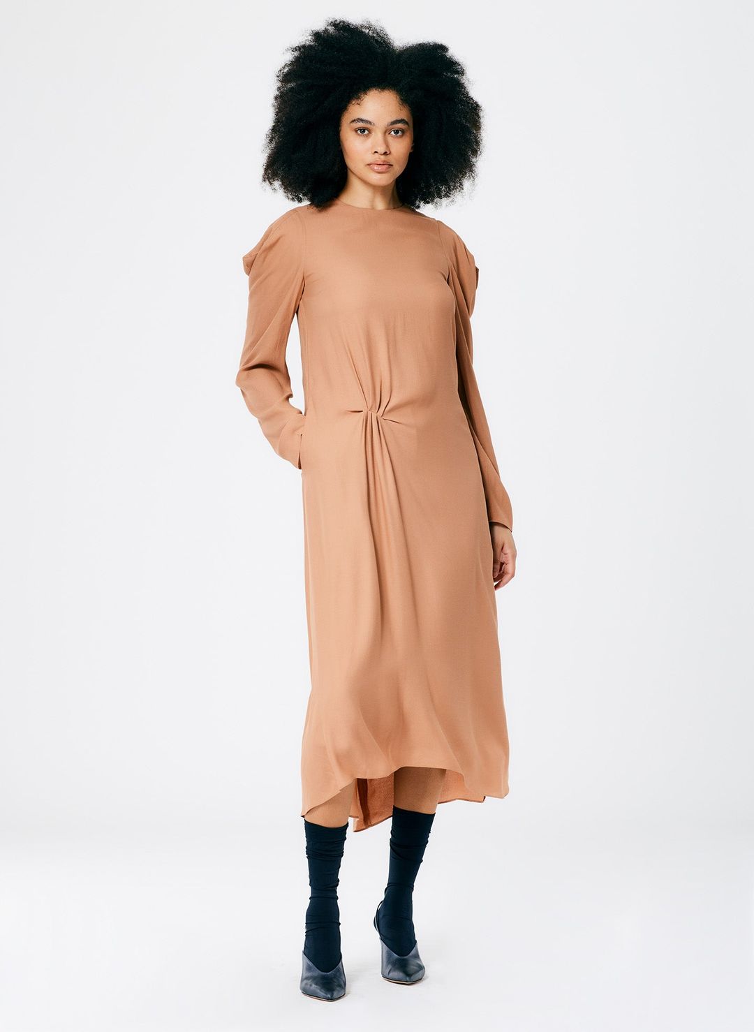 Feather Weight Eco Crepe Dress #2