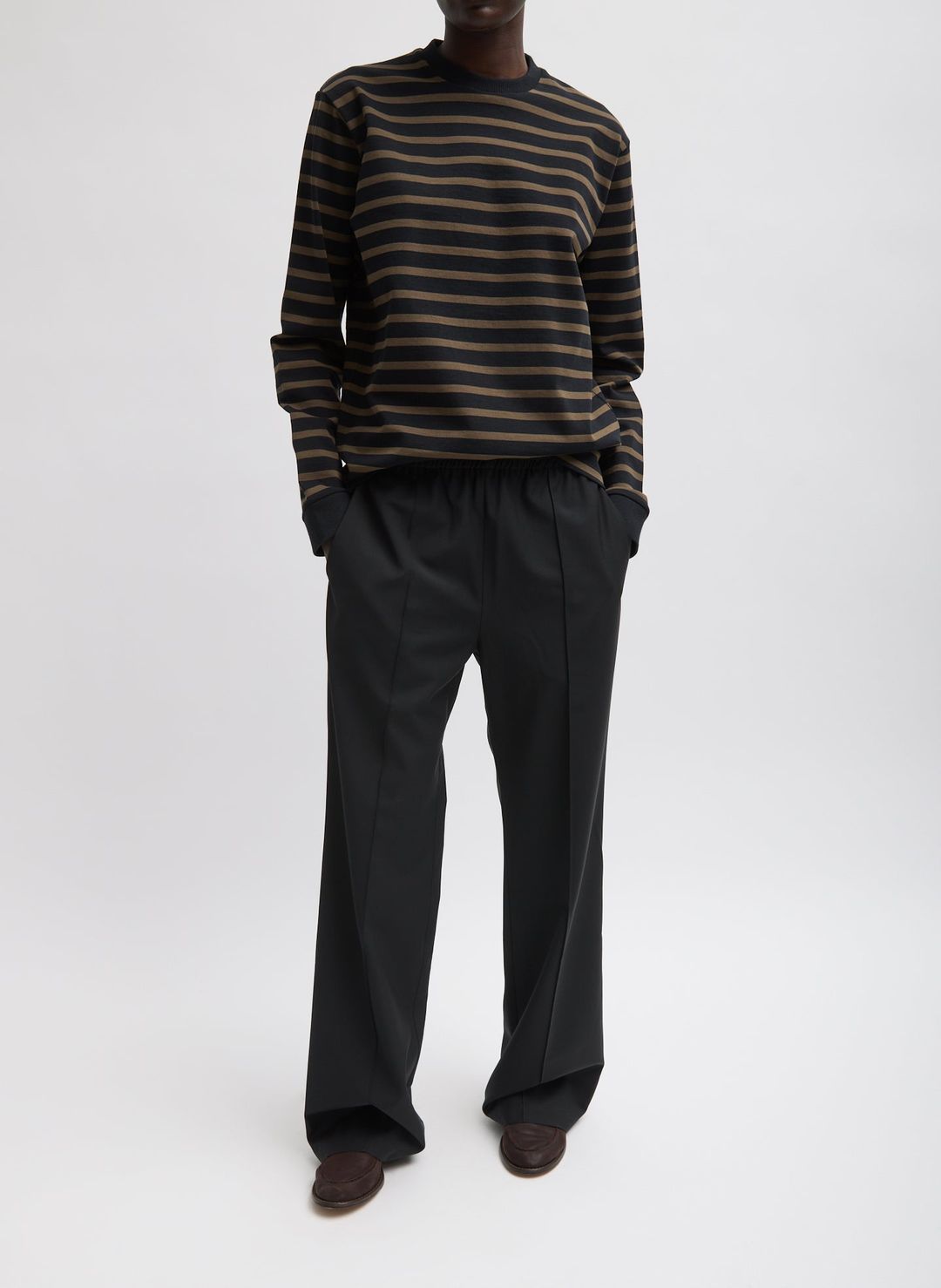 Tropical Wool Scottie Jogger