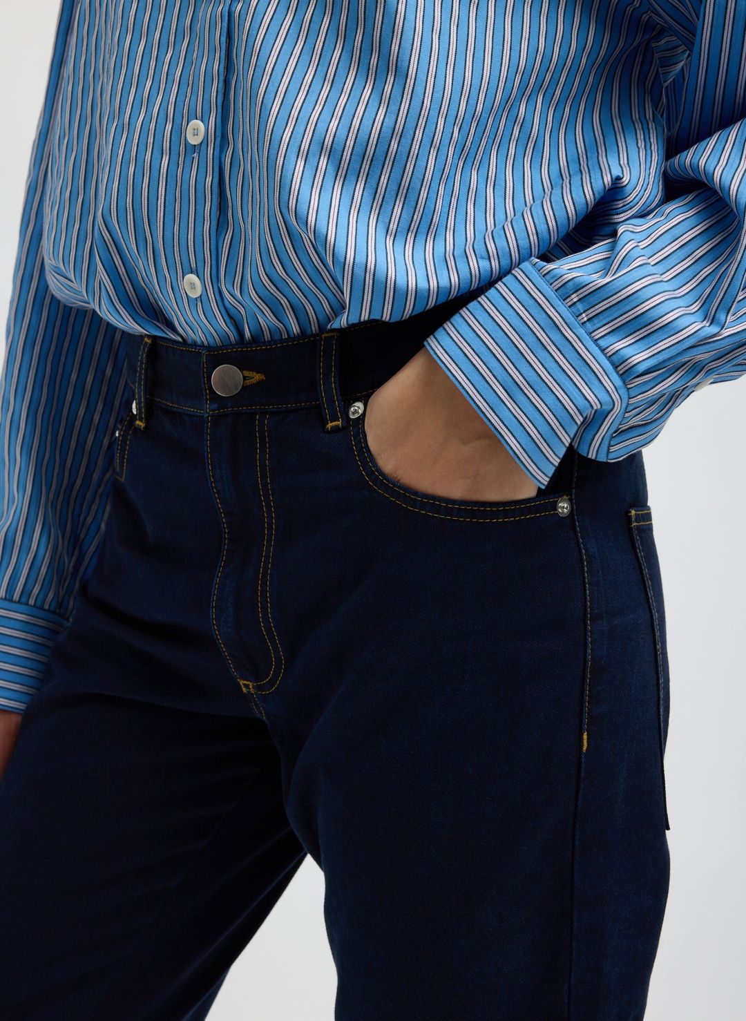 Tencel Cotton Denim Triton Slim Jean #5