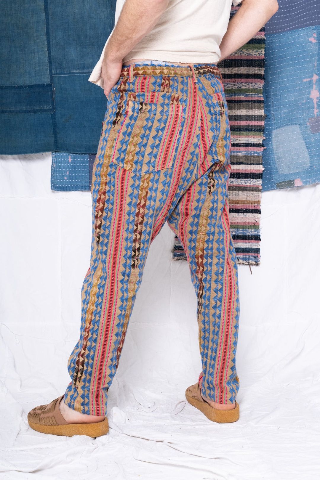 P63 Fatigue Heavy Ikat Jacquard Clay #5