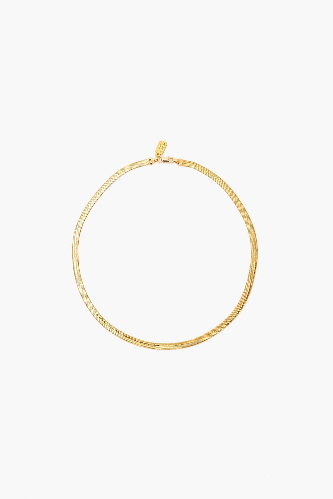 20 inch Gold Cher Herringbone Necklace
