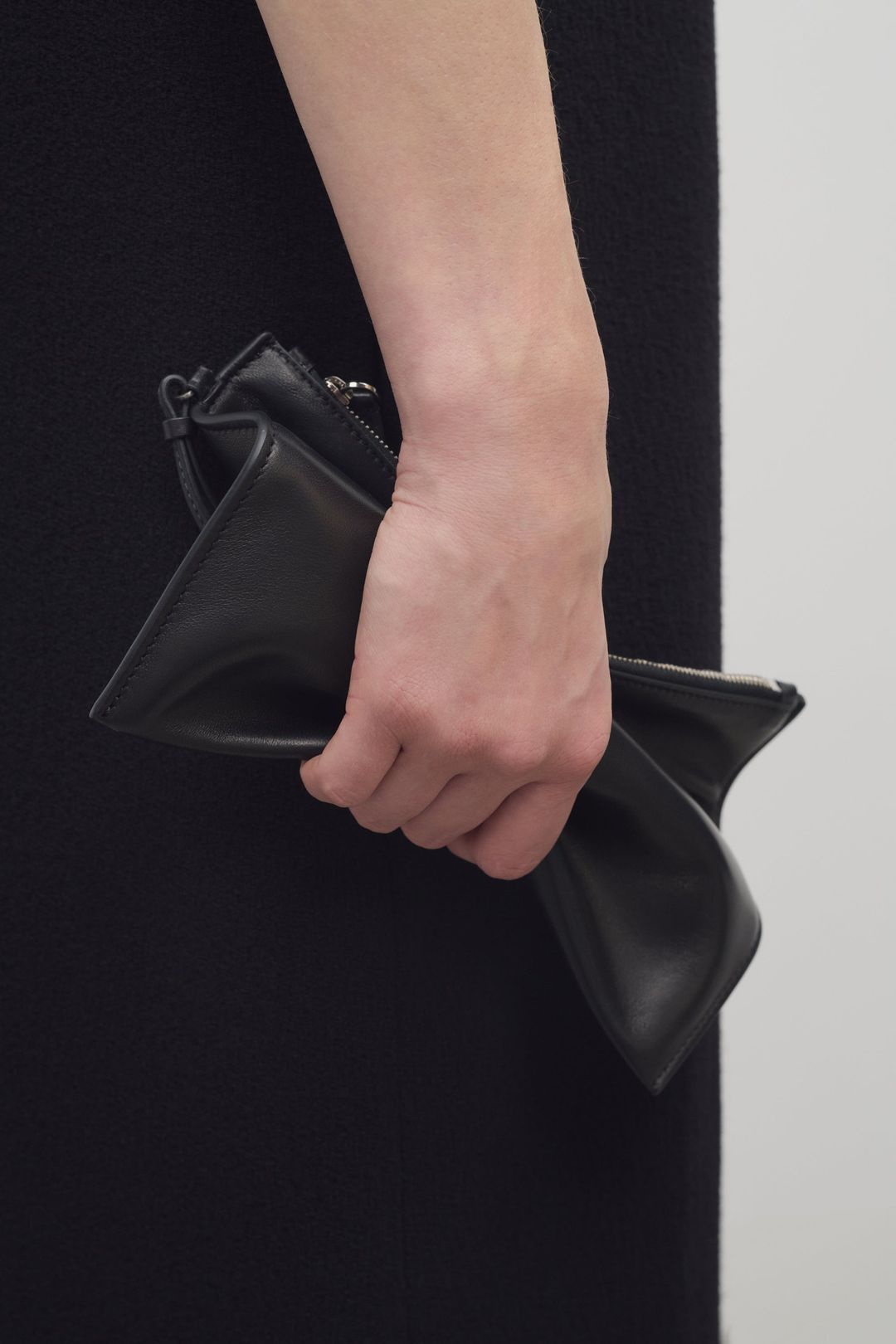 Wristlet Pouch in Leather #3