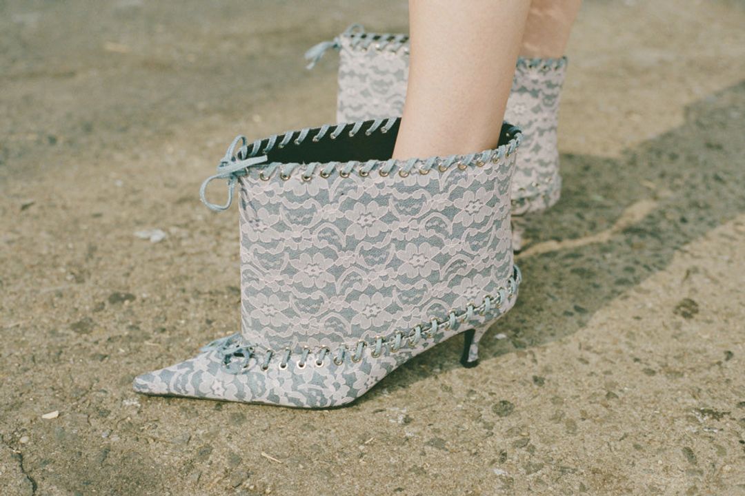 LEVEL BOOT, DENIM LACE #3