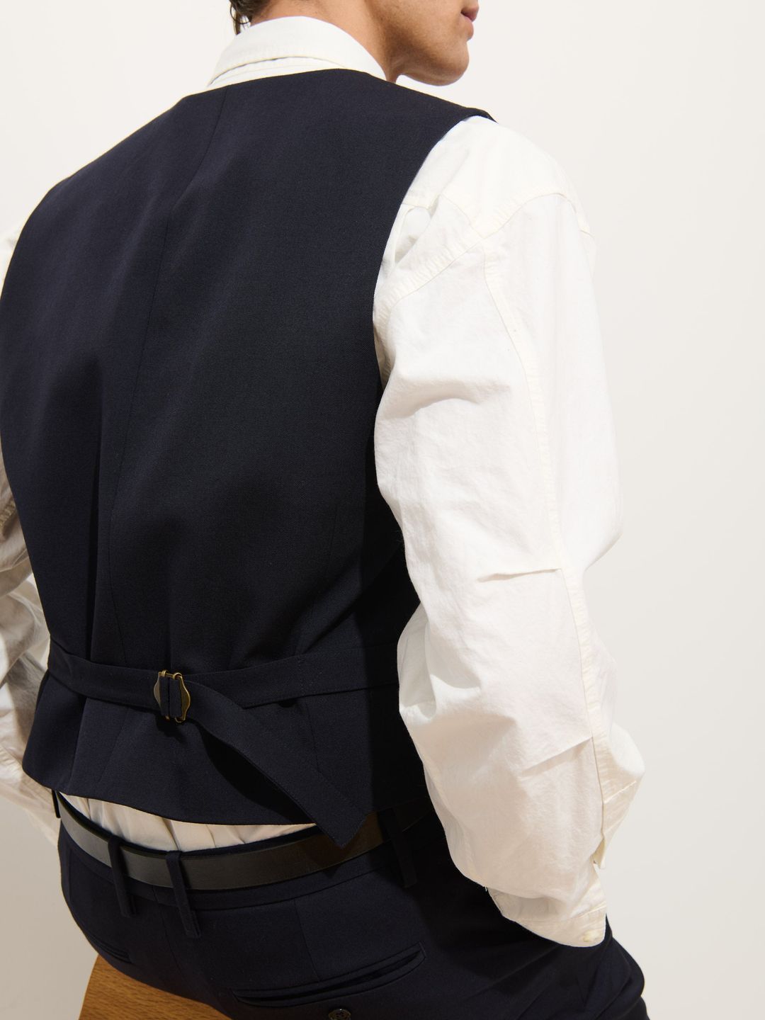 Cooper Vest In Italian Wool #3
