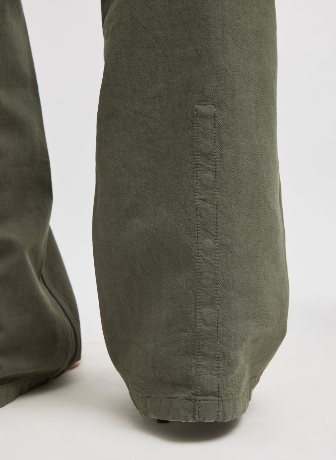 Distressed Garment Dyed Cotton Dobby Barry Jean #2