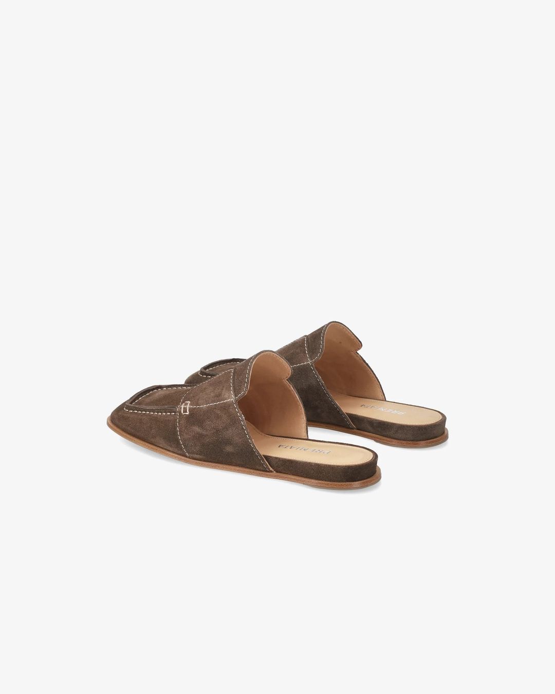 Calfskin Sabot with Exposed Stitching M6936G #4