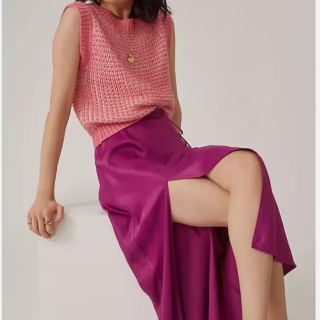 Pink/Rose Damien Sweater Vest