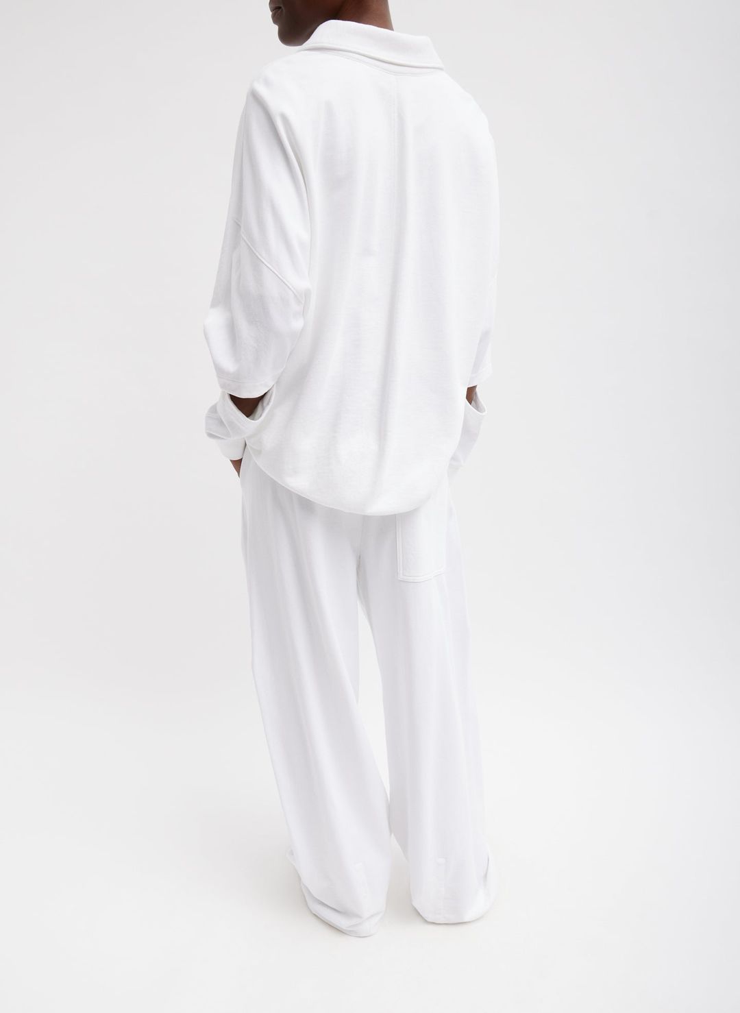 Summer Sweatshirting Polo Collar Sweatshirt #4