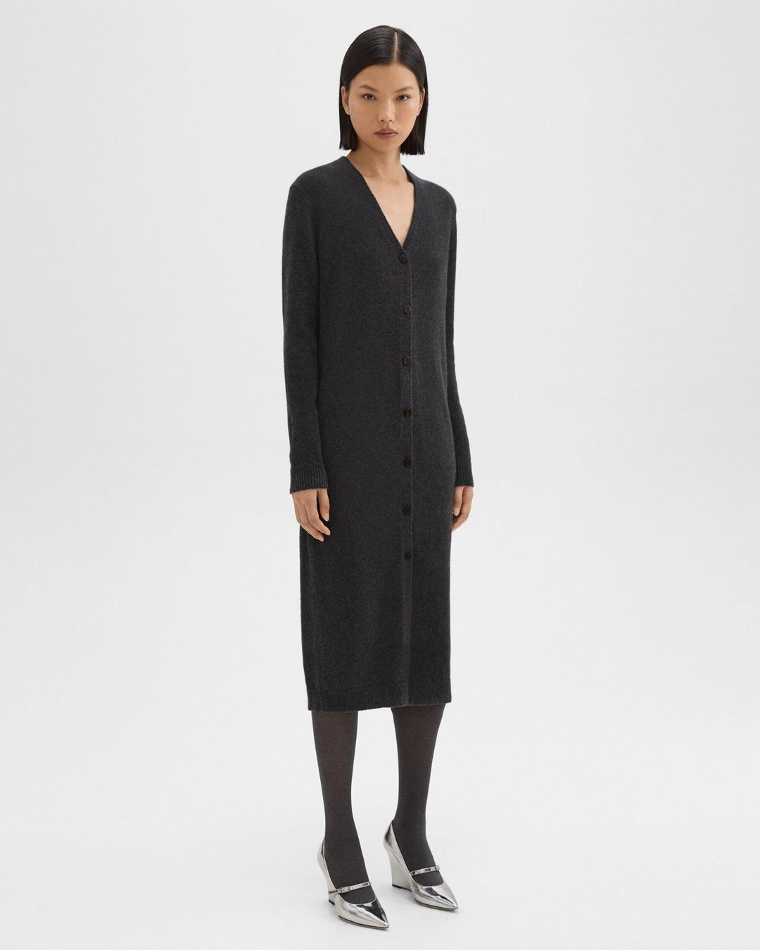 Duster Cardigan in Recycled Wool-Cashmere #5
