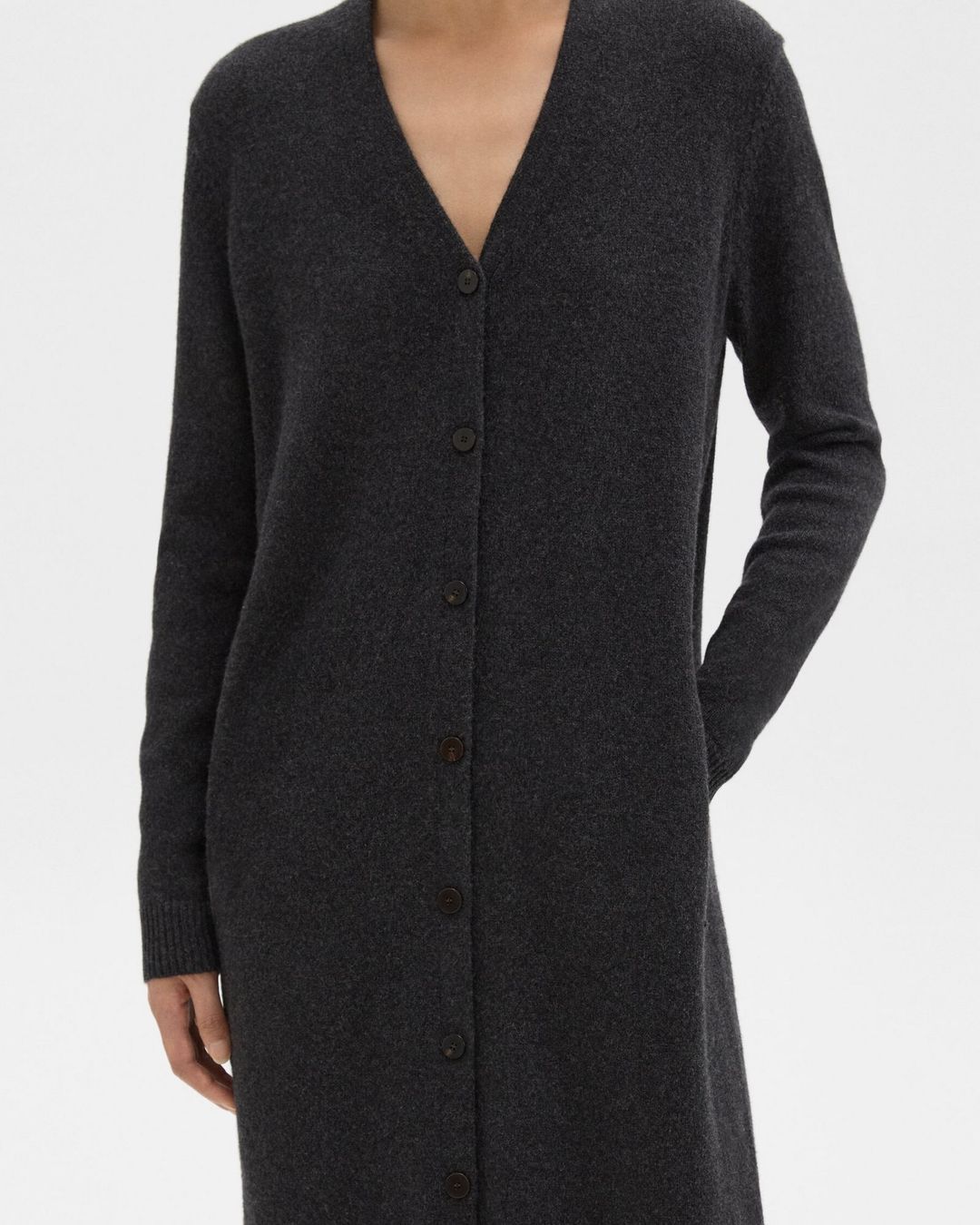 Duster Cardigan in Recycled Wool-Cashmere #3
