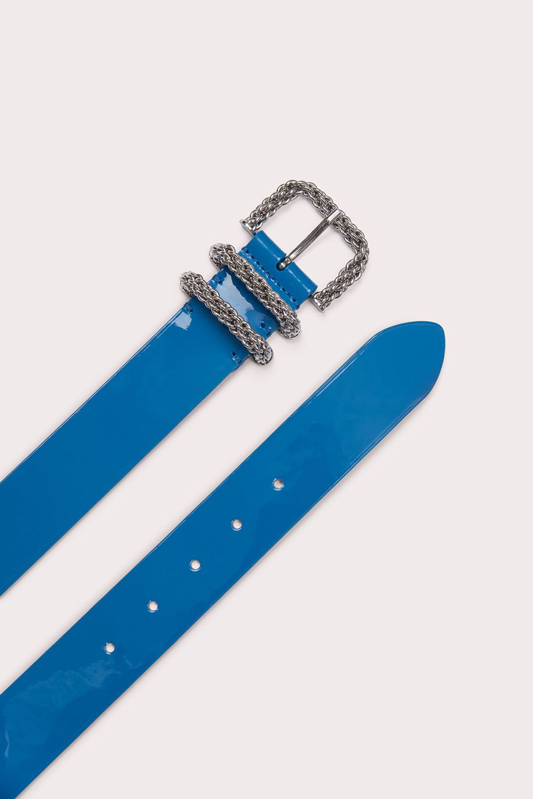 Katina Cerulean Patent Leather