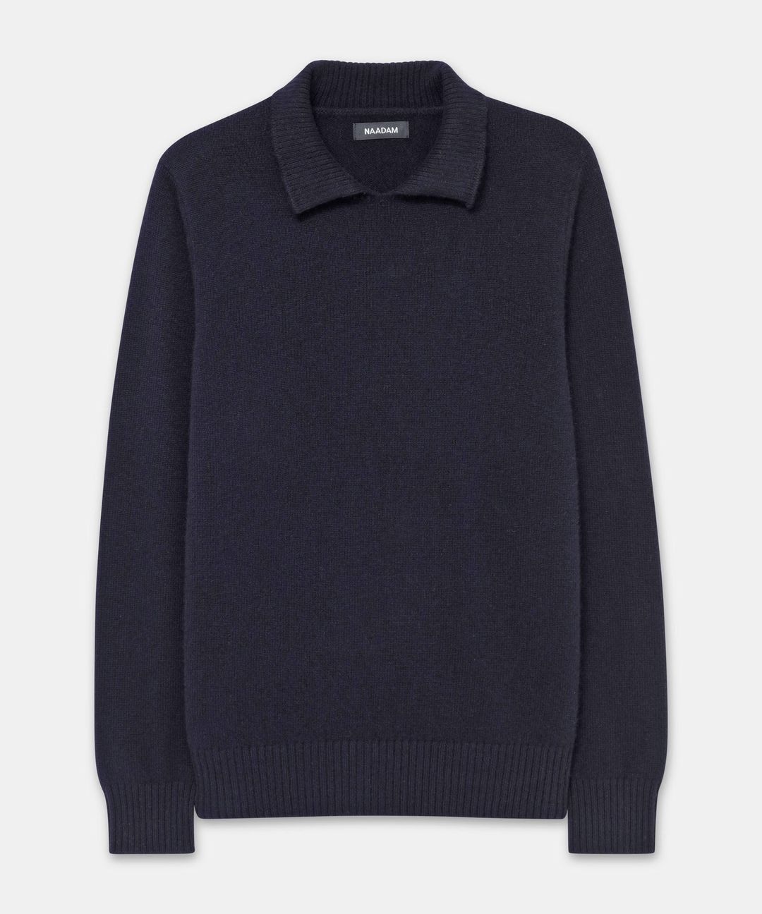 Luxe Cashmere Collared Crewneck Sweater #12