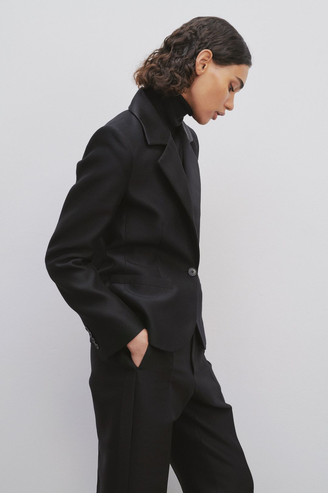 Dru Jacket in Wool and Silk #4